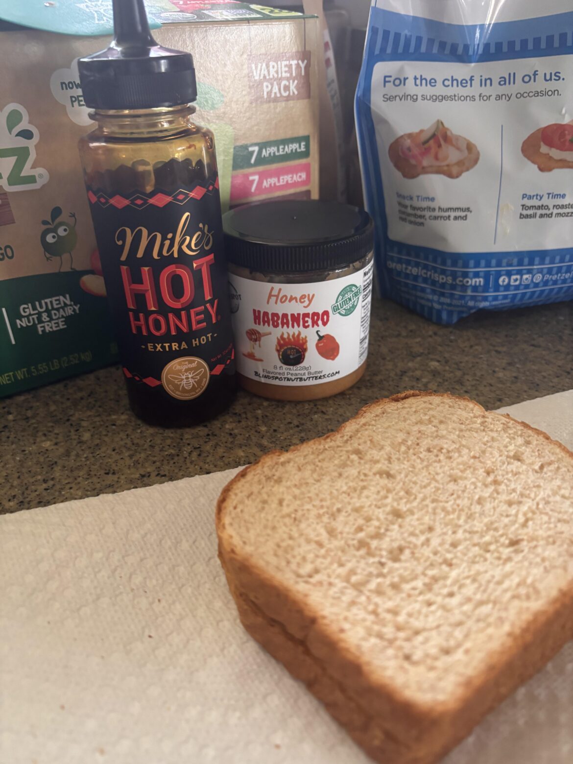 Little bit of a different breakfast sandwich to start the day