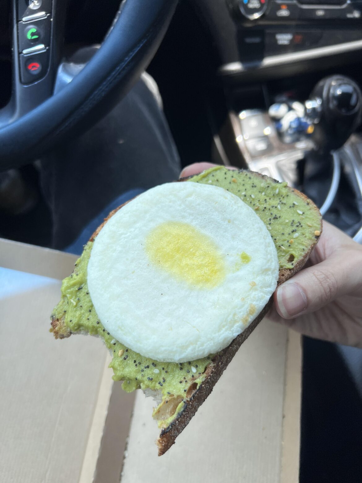 I asked for an egg on my avocado toast…