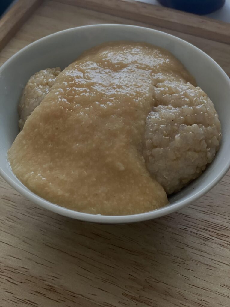 A quiet bowl of tororo over brown rice β smooth, mild, and deeply comforting.ππ₯’ A quiet bowl of tororo over brown rice β smooth, mild, and deeply comforting.ππ₯’