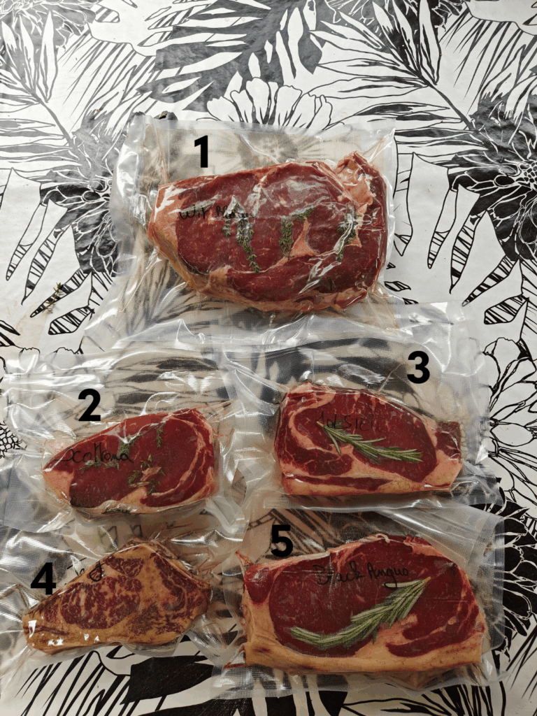 Steaks for my bachelors weekend. Steaks for my bachelors weekend.