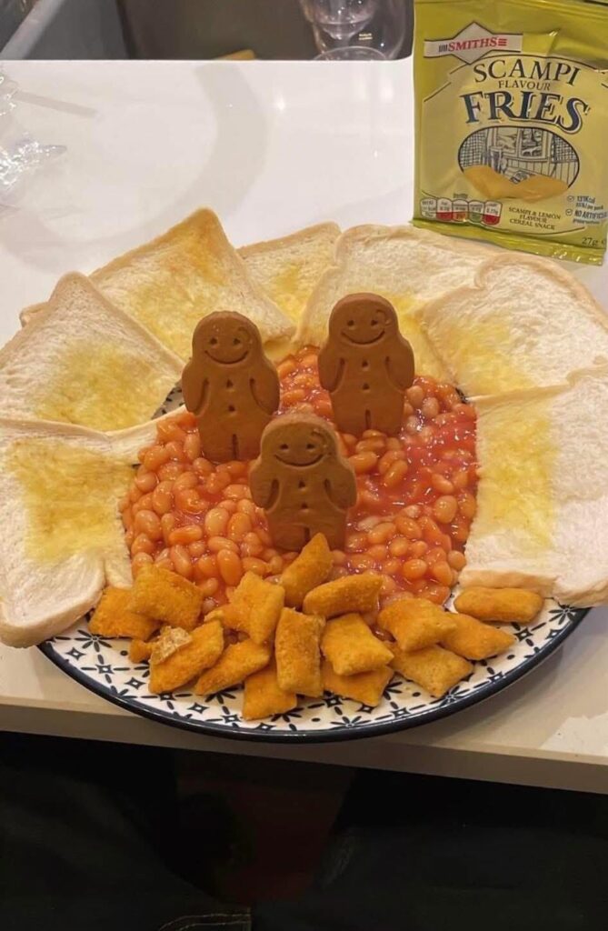 Bread toasted in the heat of the moment