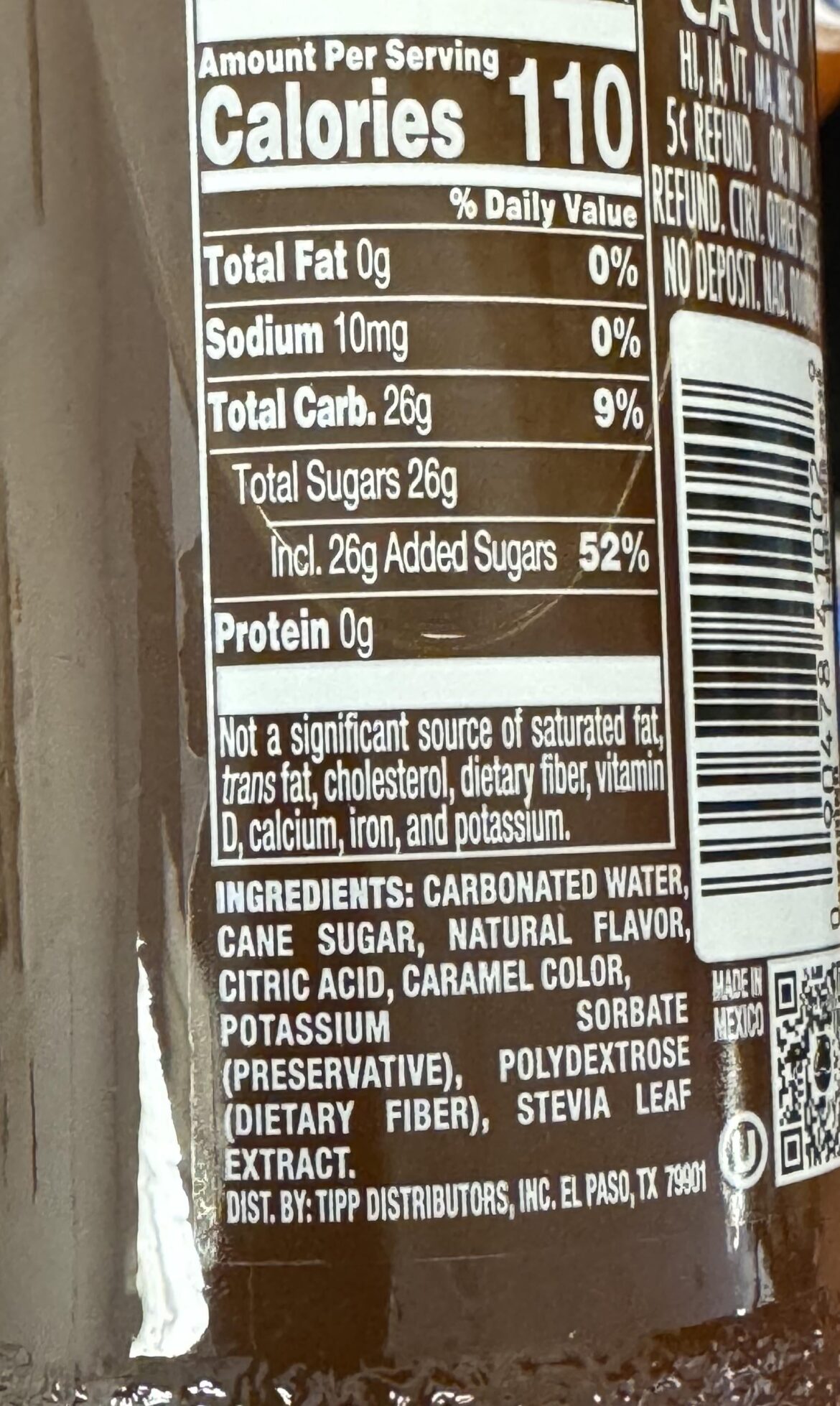 Two versions of Jarritos Tamarindo