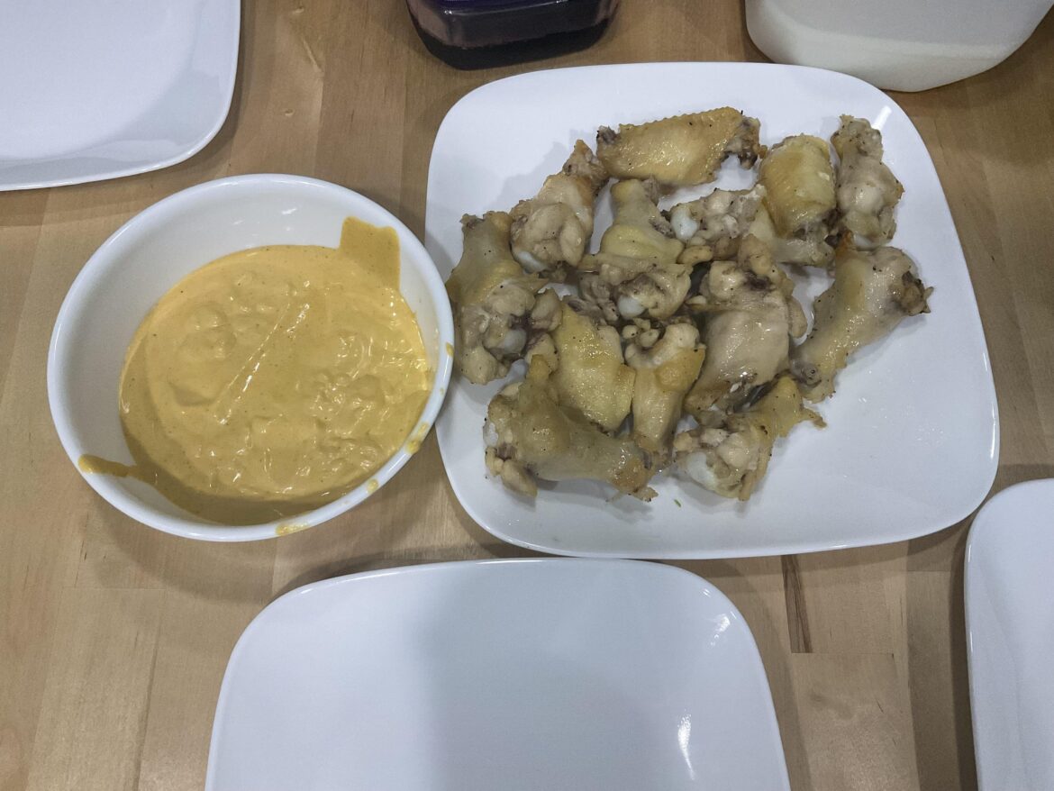 Air Fried w/ Hot Honey Ranch Sauce