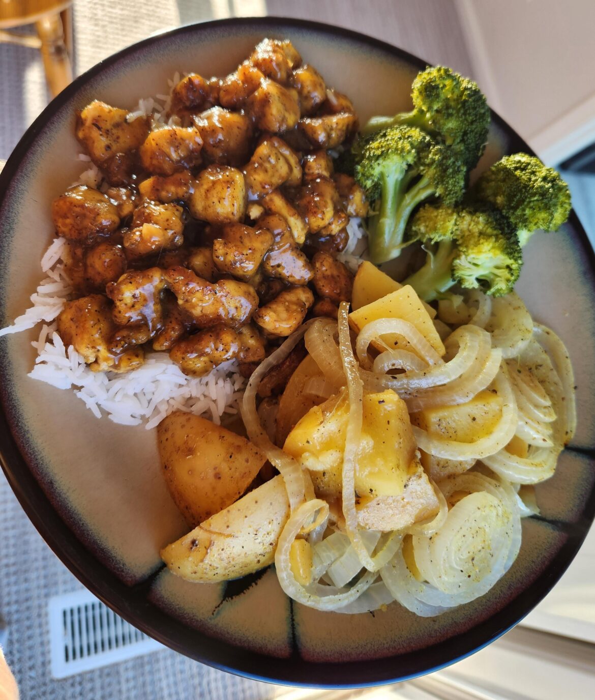 Lemon Pepper Tofu and Potatos Lemon Pepper Tofu and Potatos