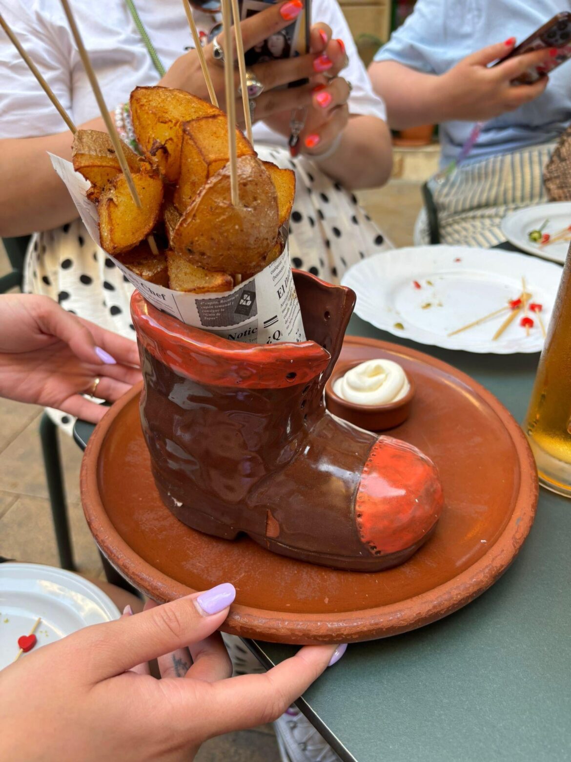 To be fair, the bravas were tasty af