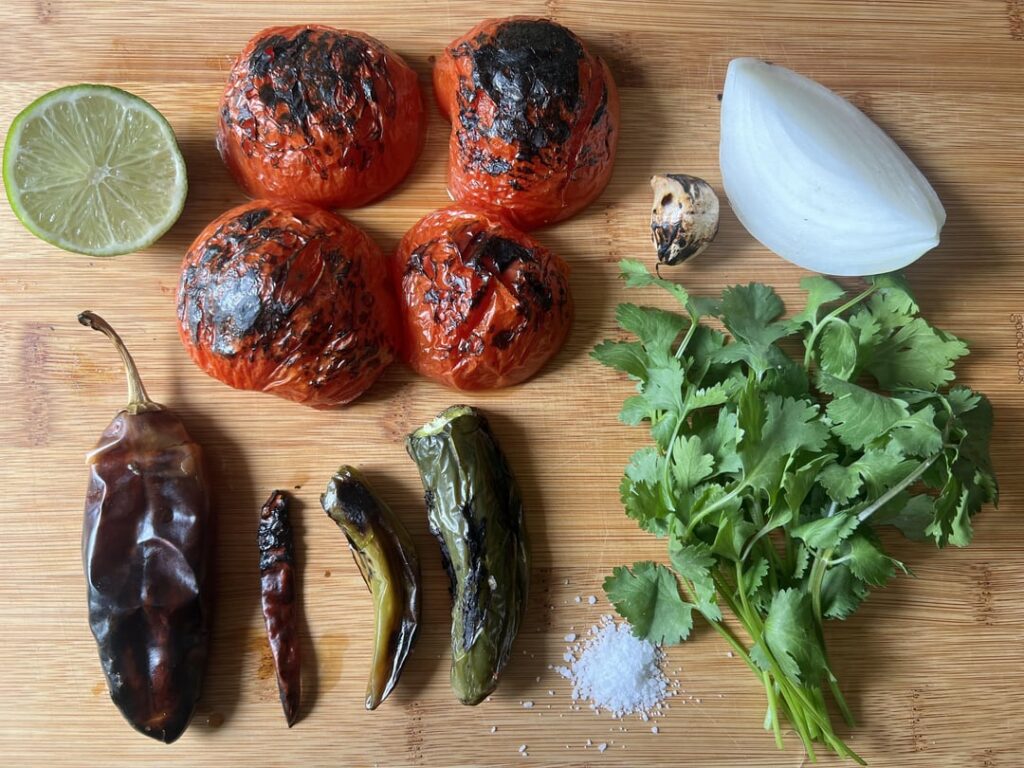 Salsa Roja con Aji Rico