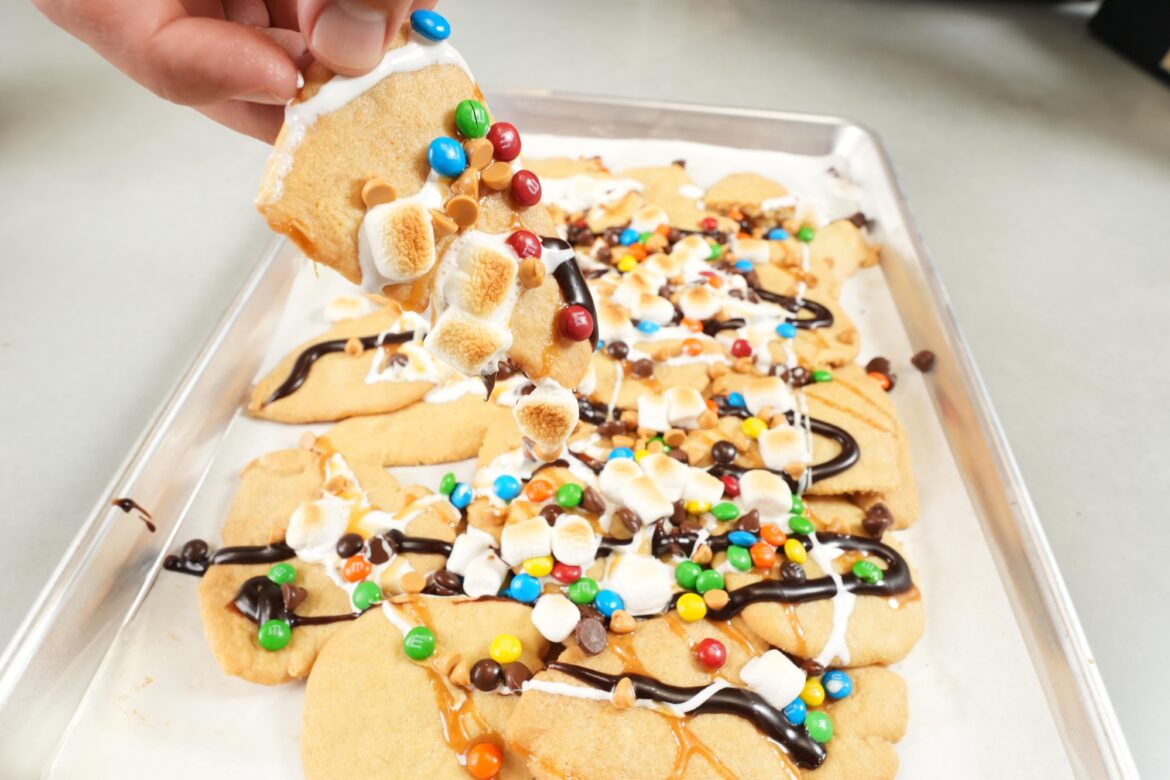 Made some Cookie Nachos 😋