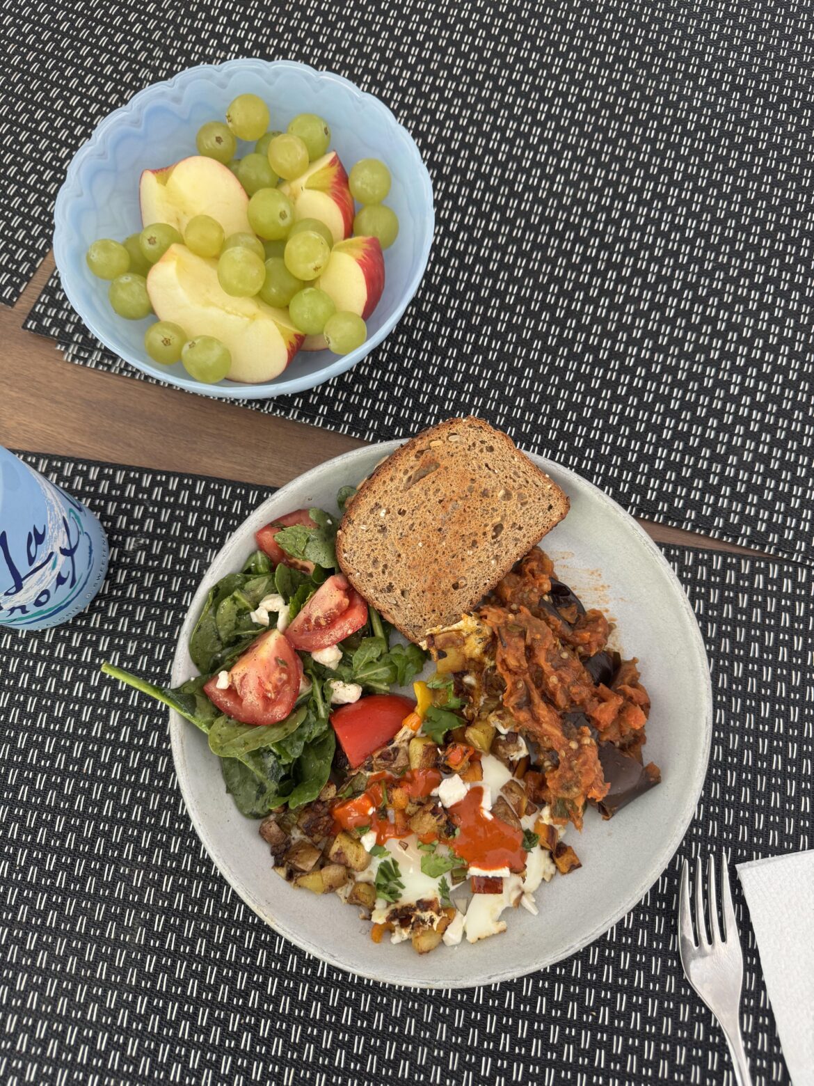 Moroccan inspired brekkie