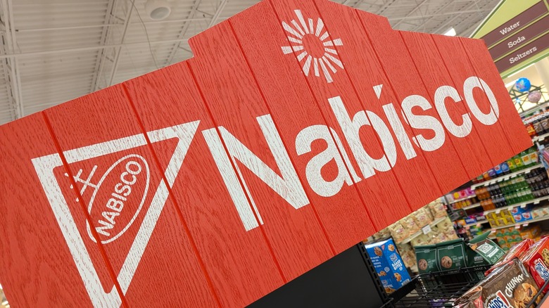 The Nabisco section inside a retail store i