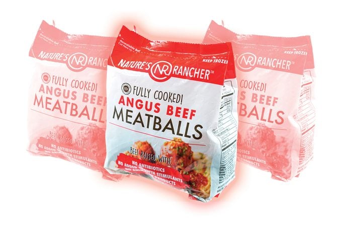 NATURE’S RANCHER FULLY COOKED ANGUS BEEF MEATBALLS -22 OZ