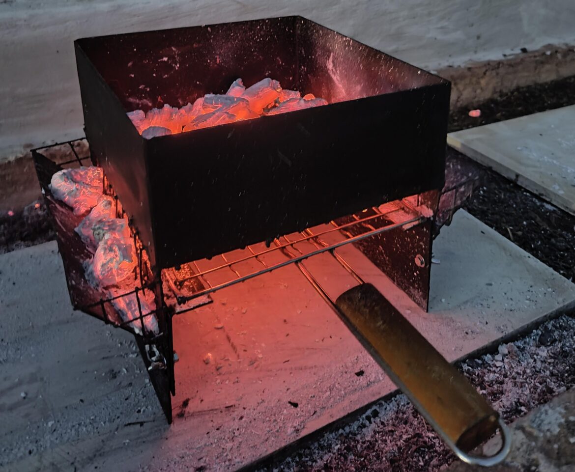 My DIY project for searing after sous vide