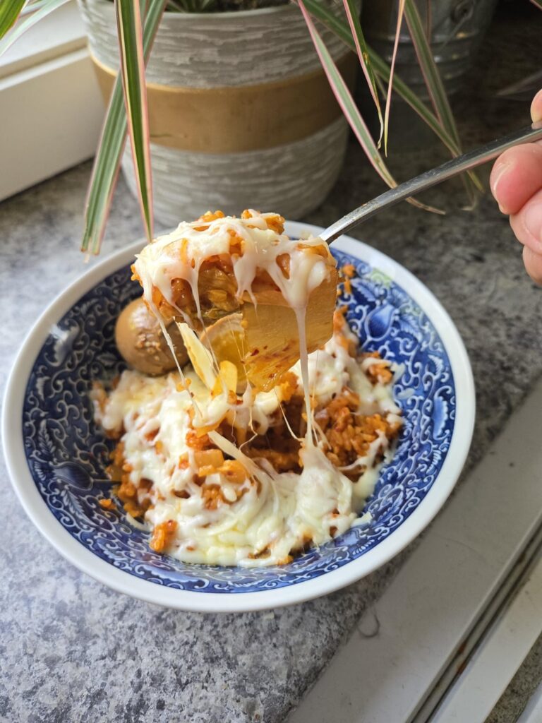 Cheese kimchi fried rice/치즈 김치볶음밥