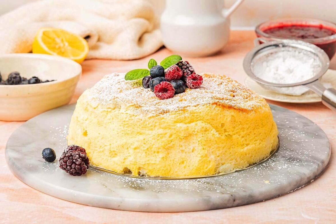 Jiggly Japanese Cheesecake