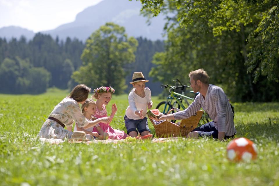  Go Italian and pack some cured meats - they will make delicious antipasti at your picnic