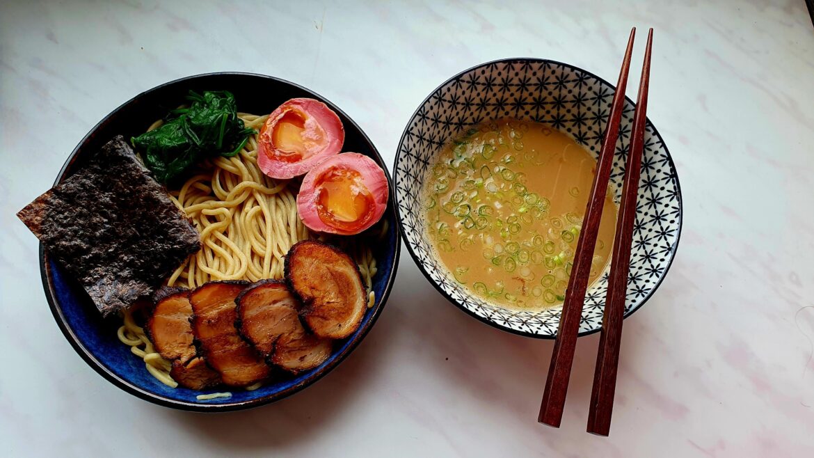 My first Tonkotsu Tsukemen