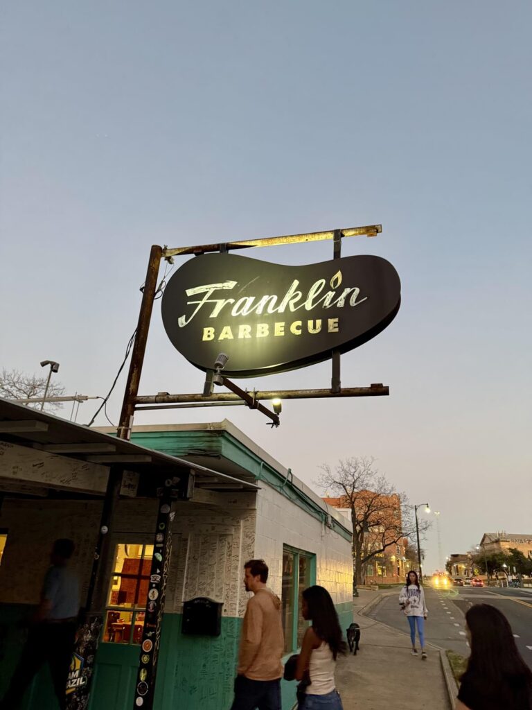 Rented out Franklin Barbecue
