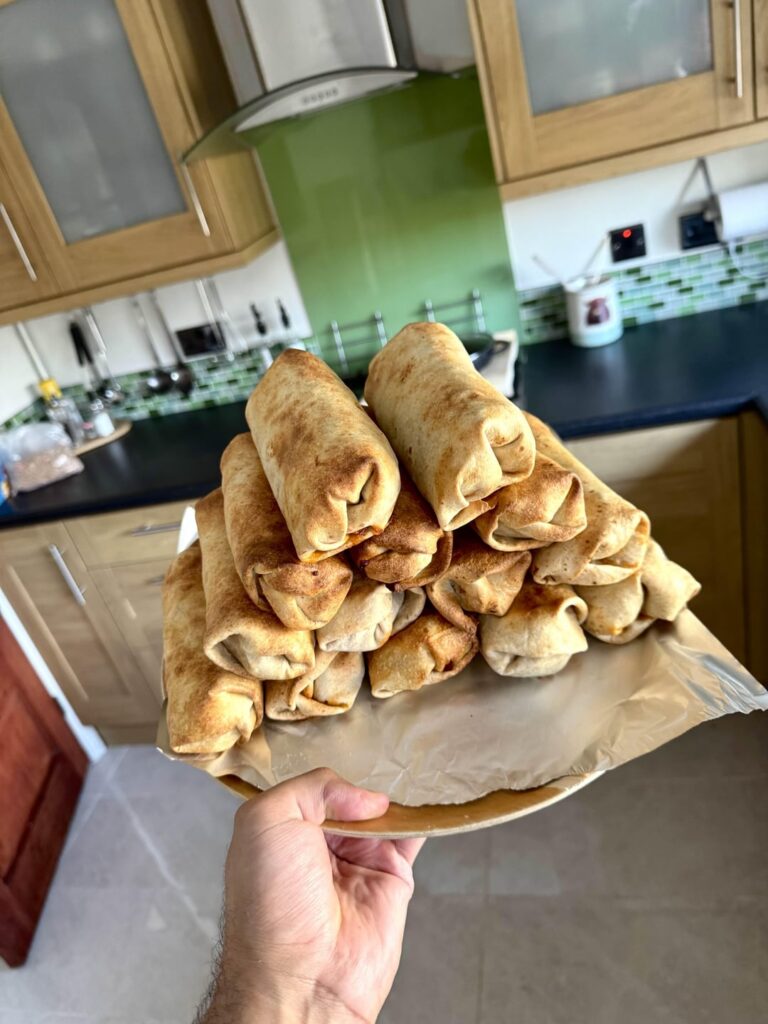 High protein pizza wraps! 🍕🍕