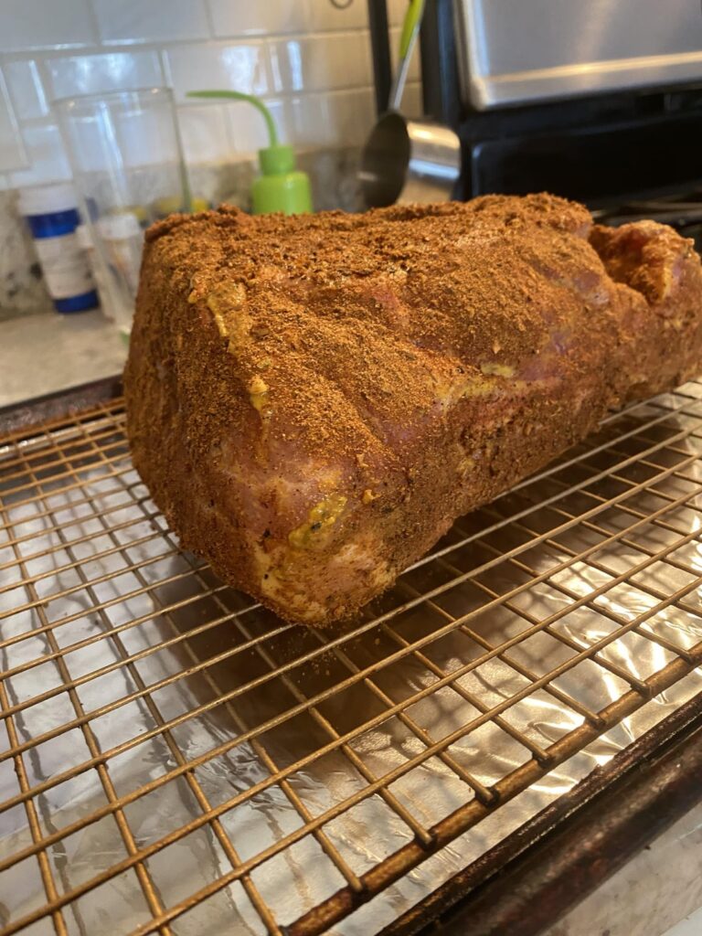 Pork butt on the WSM