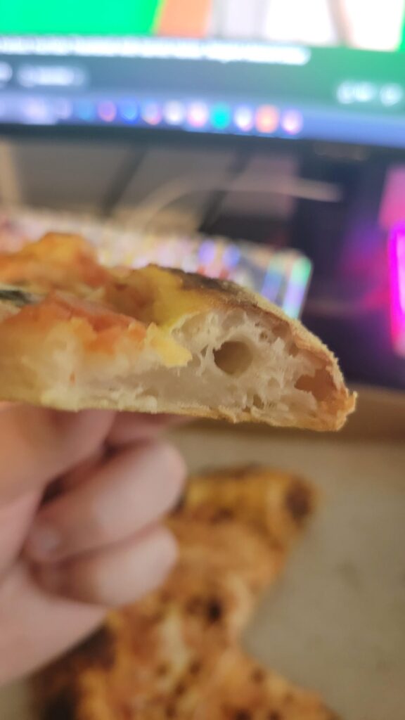 Paid just under $15 for this and a soda (was supposed to have pep but didn't) I feel like it was either a little undercooked or overcrowded? It was also insanely small.