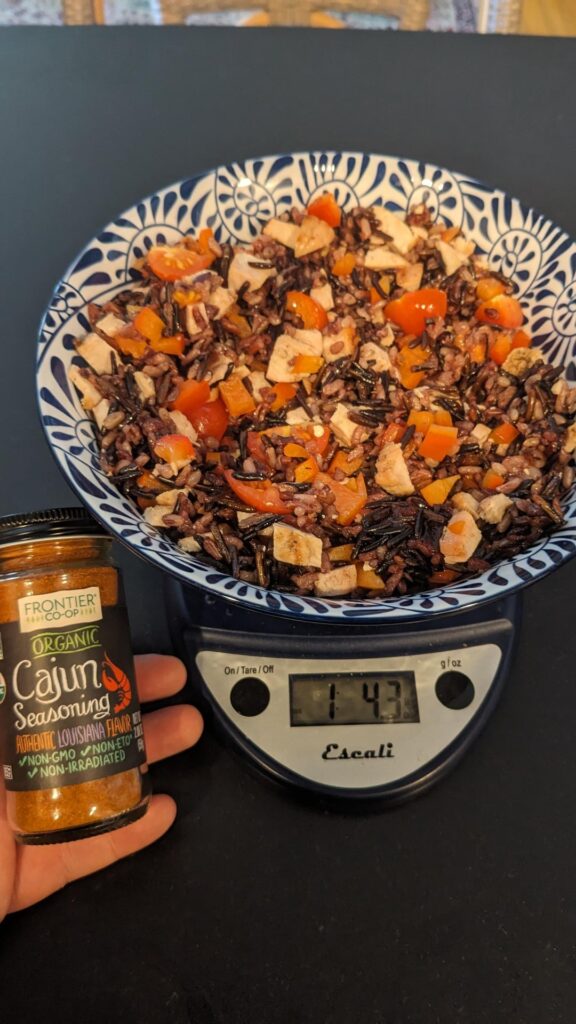 Wild Rice and Chicken Bowl 700 cal