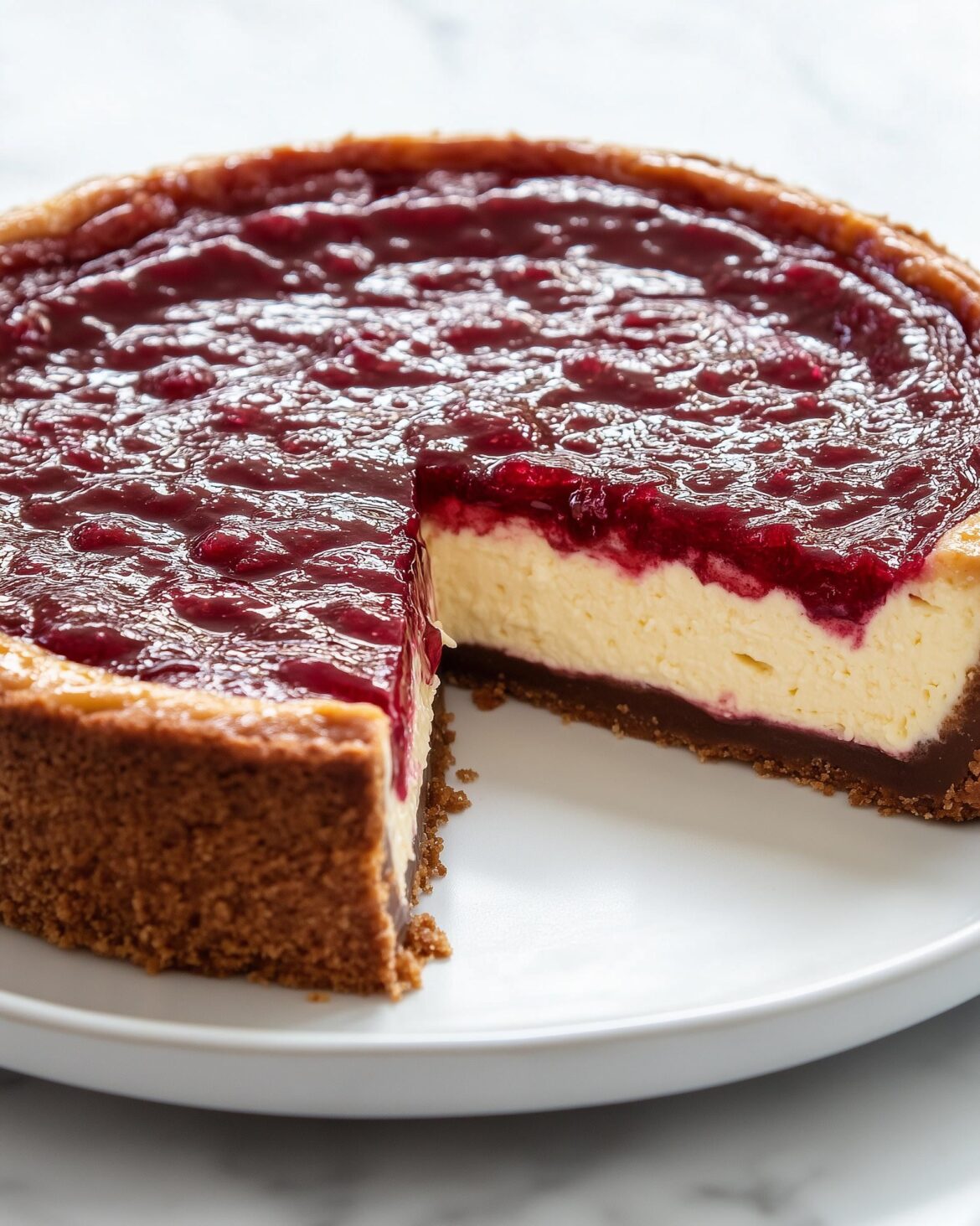 No Bake Raspberry Cheesecake No Bake Raspberry Cheesecake