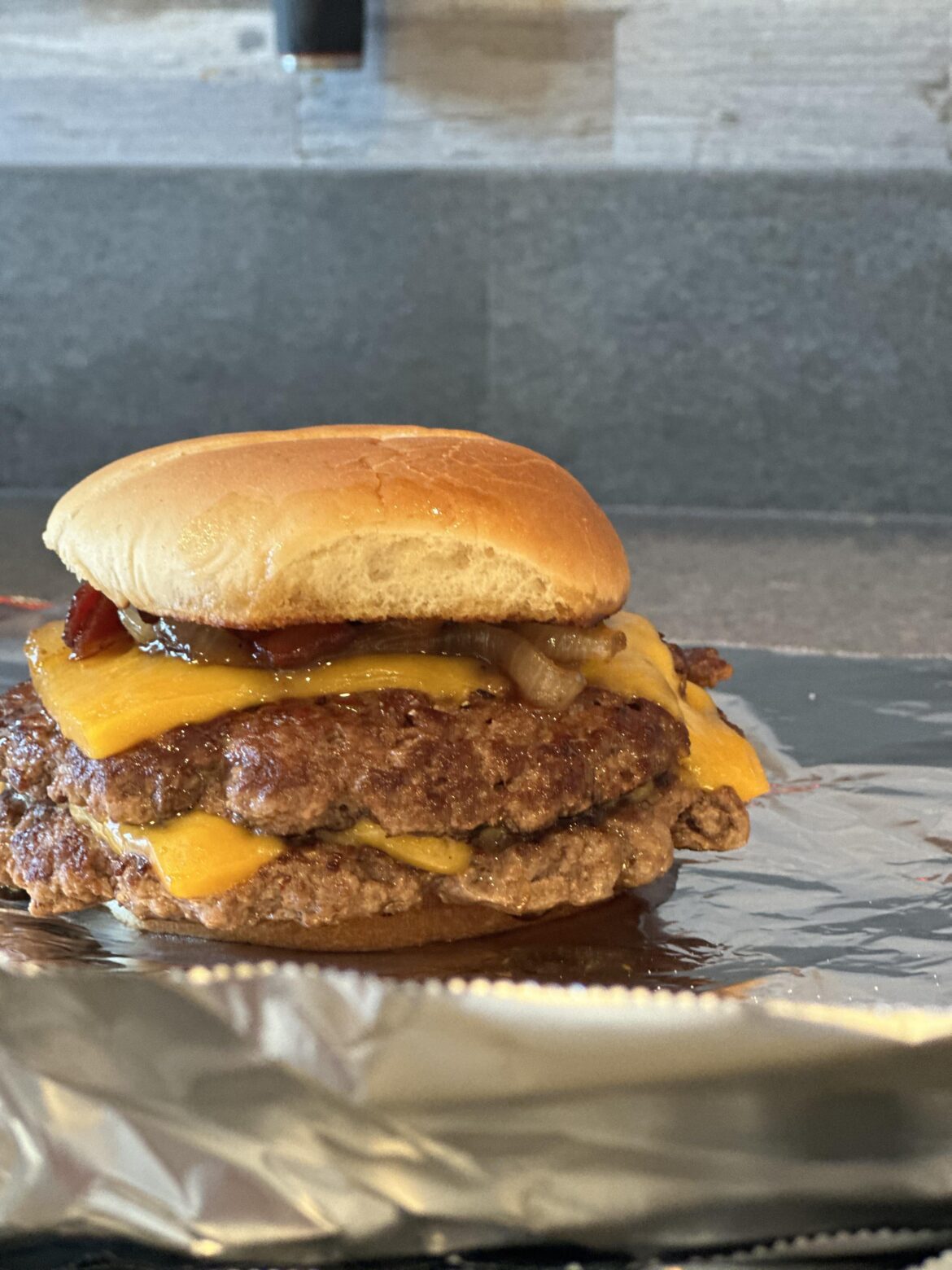 One of my hobbies is making burgers. Would you guys eat this?