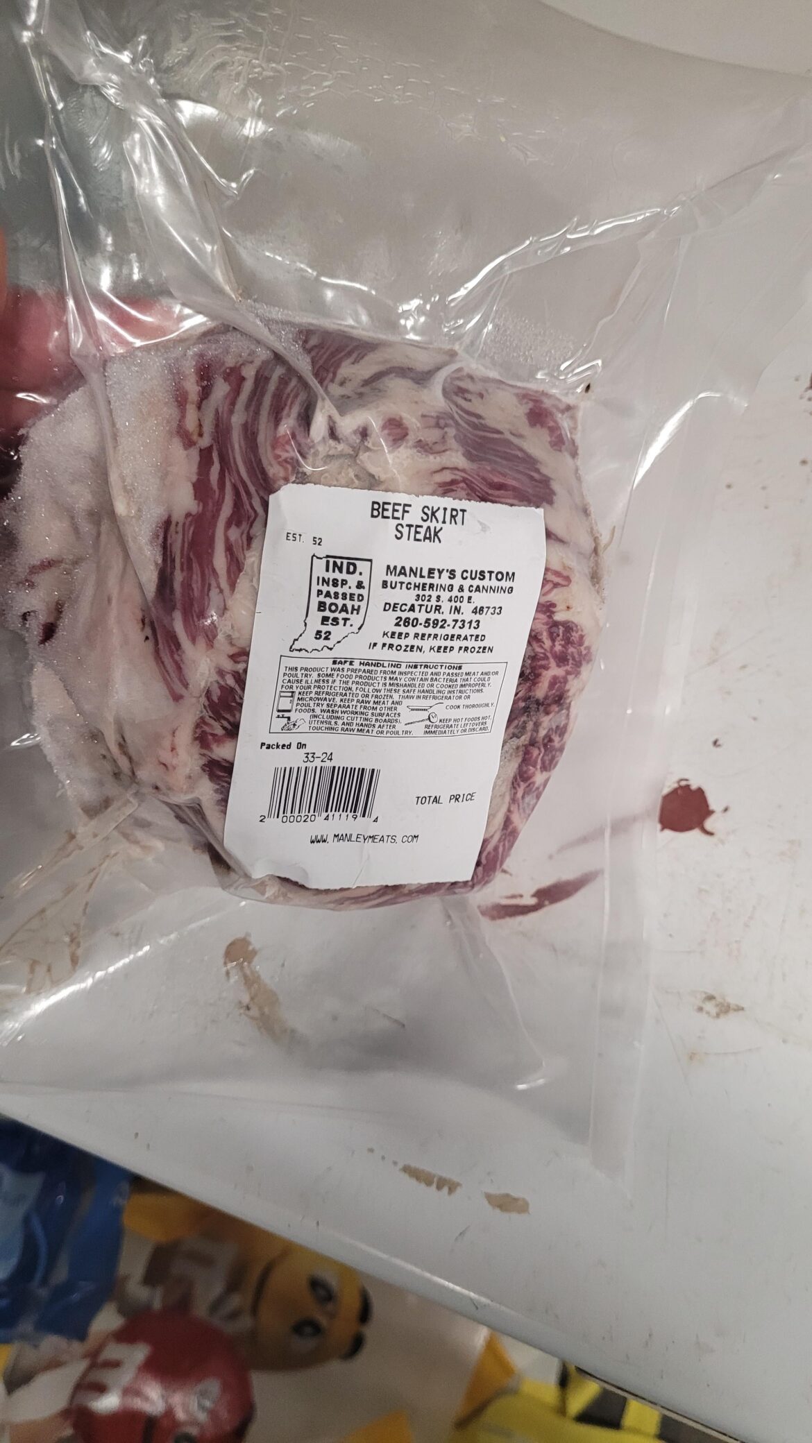 A little on the small side.