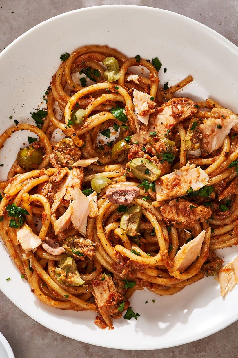 one pan tuna pasta