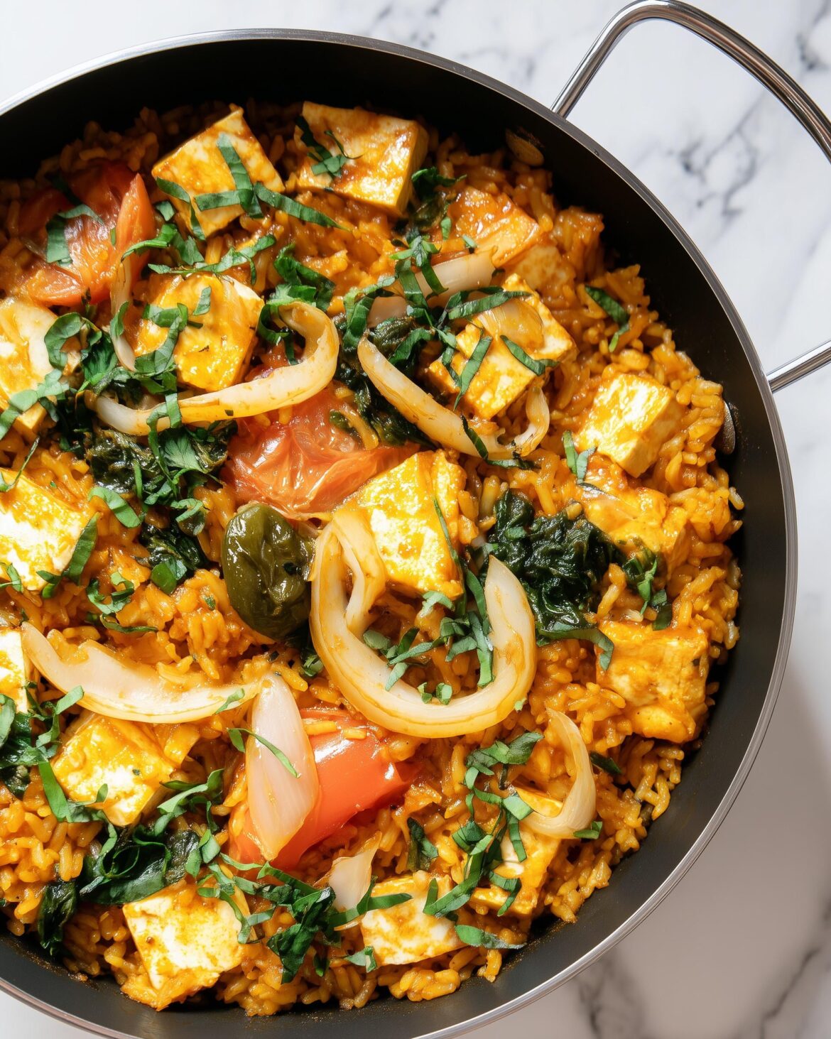 Vegan Tofu Paella
