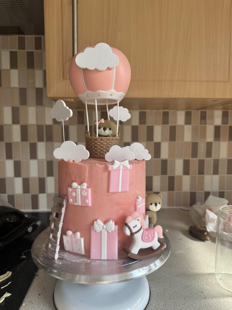 Cakes I made for my daughter’s first birthday