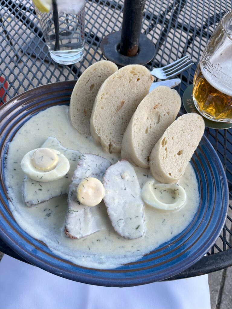 Czech Koprová at Cafe Prague in Schorsch Village, Far NW side Czech Koprová at Cafe Prague in Schorsch Village, Far NW side