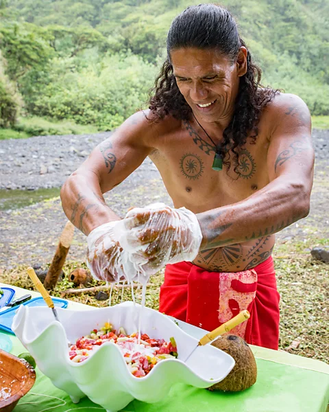 Stéphane-Mailion Teuai Lenoir is a Polynesian dancer and cultural ambassador based in Papeete (Credit: Stéphane-Mailion)