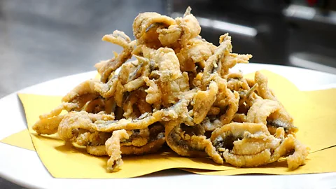 Ristorante da Michele Rome may not be known for its seafood, but Da Michele in San Paolo has excellent quality fresh fish dishes like its excellent fried sardines (Credit: Ristorante Da Michele)
