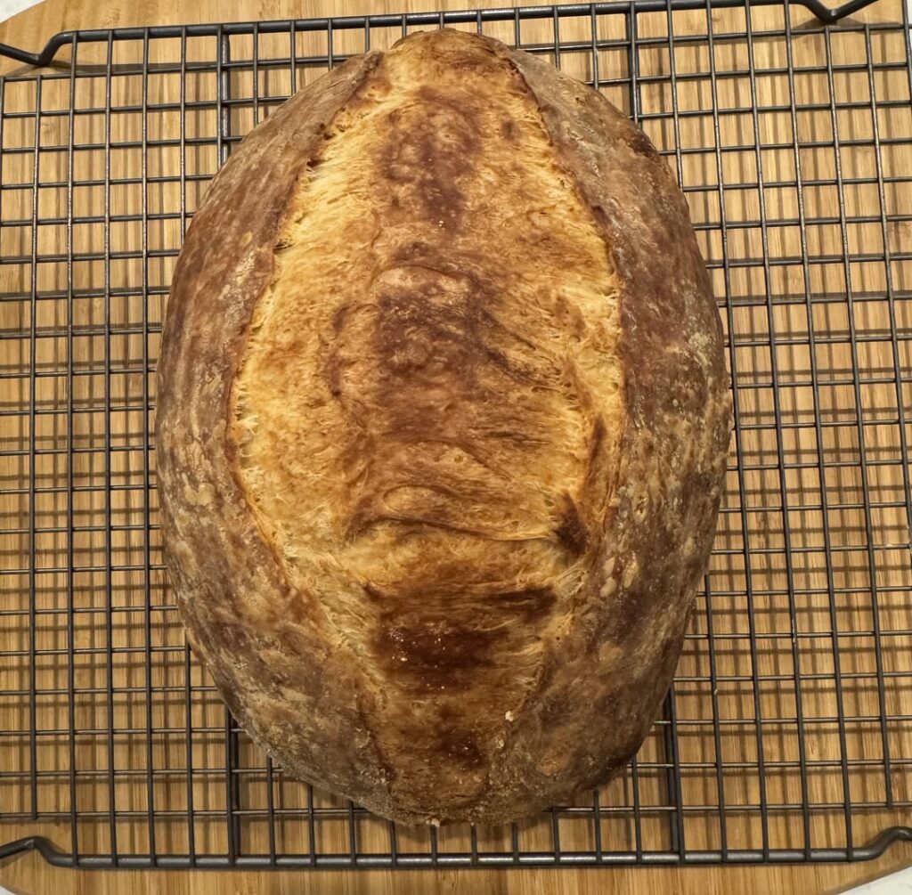 First attempt at sourdough croissant