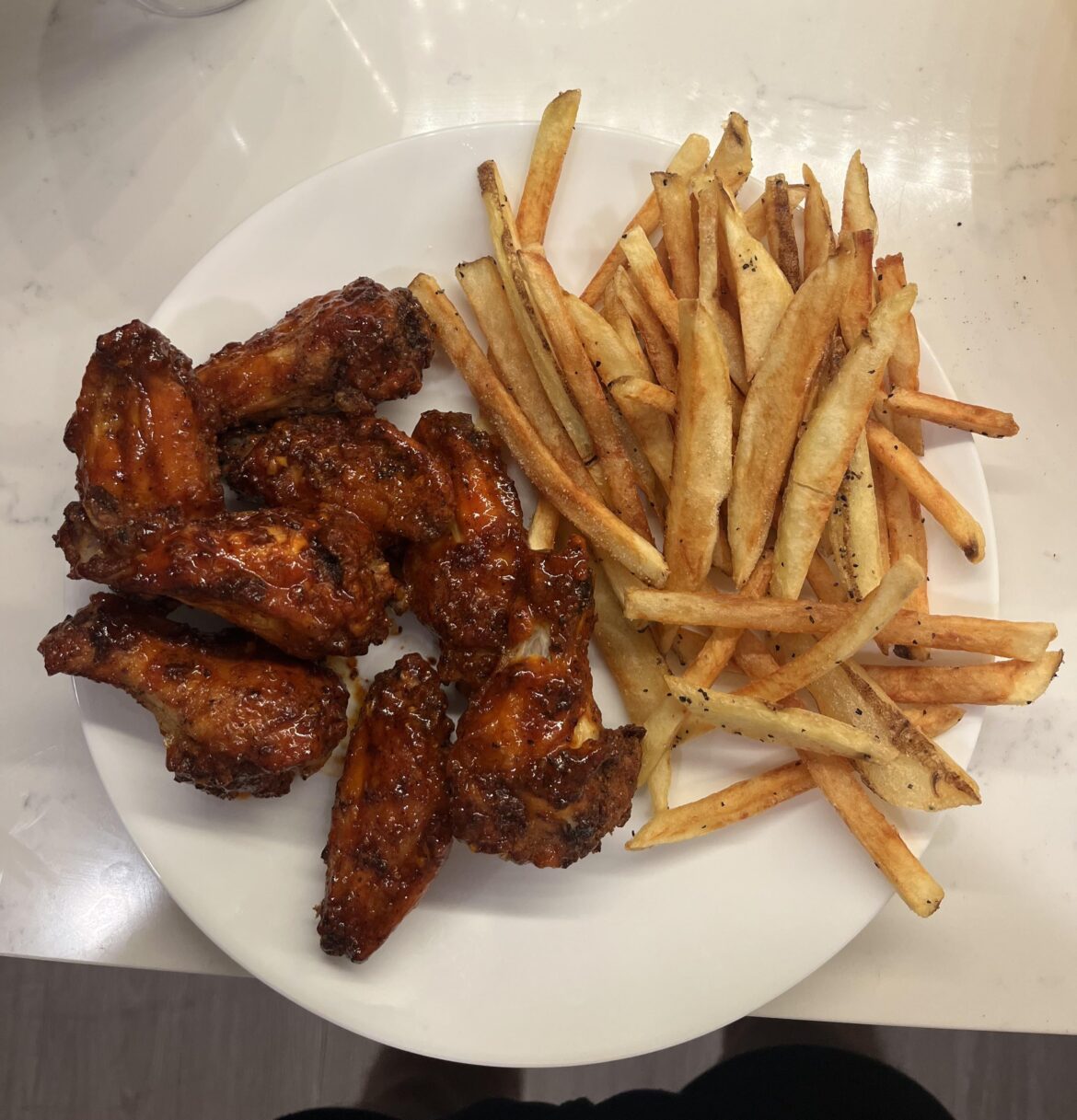 Spicy Korean Gochujang (Air Fried) + Twice Fried Fries