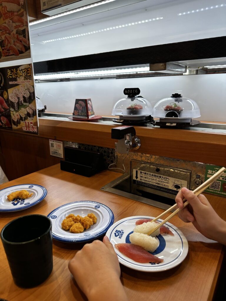 Daughter wanted Kurazushi for her bday dinner.