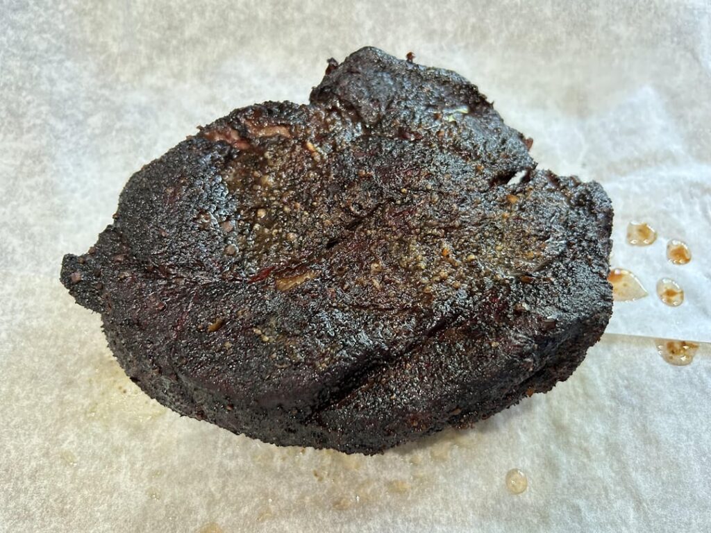 First cook on Traeger - “Poor Man’s Brisket”