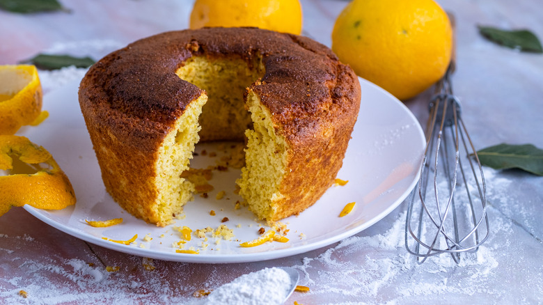 Sliced pan d'arancio