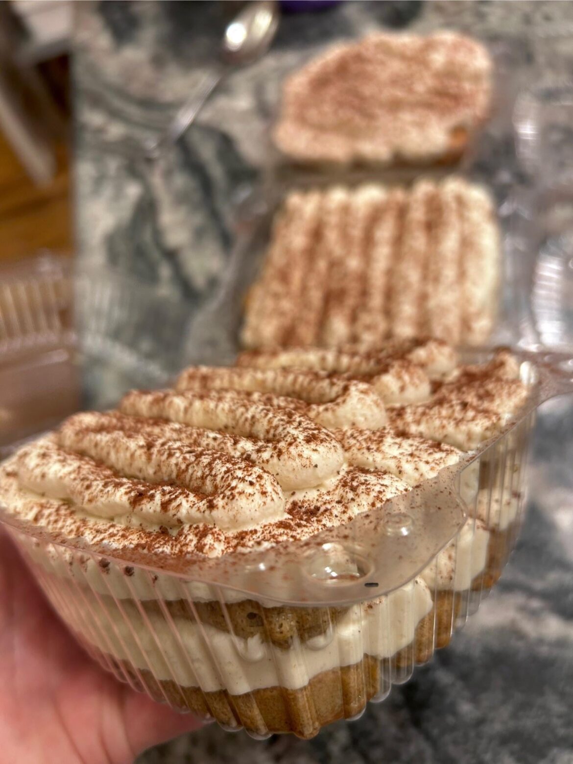 Tiramisu, first time making for a friends last day at work.