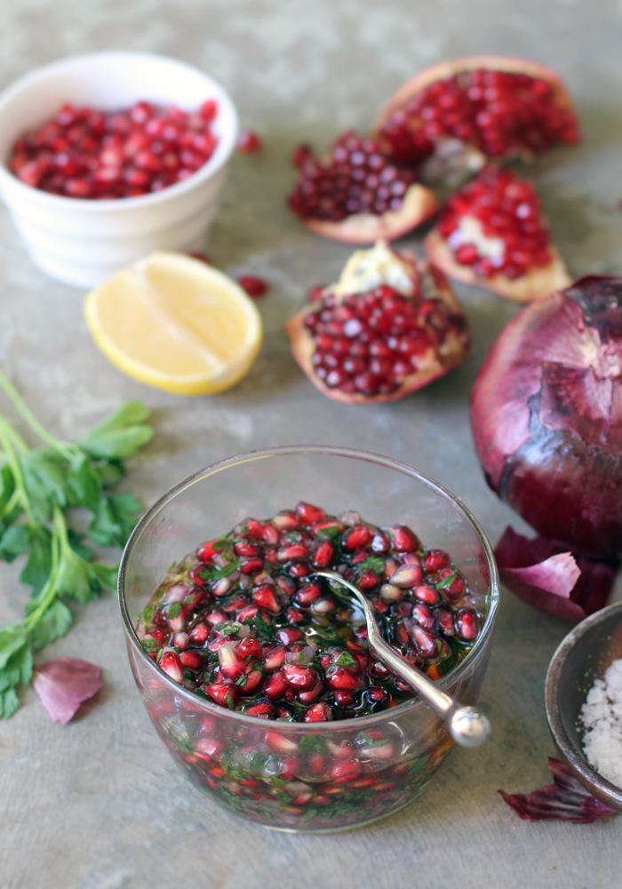 pomegranate salsa
