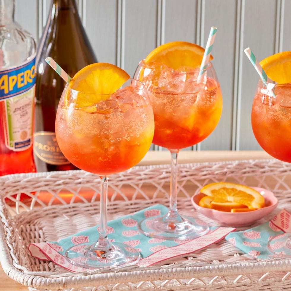 aperol spritz pool party food
