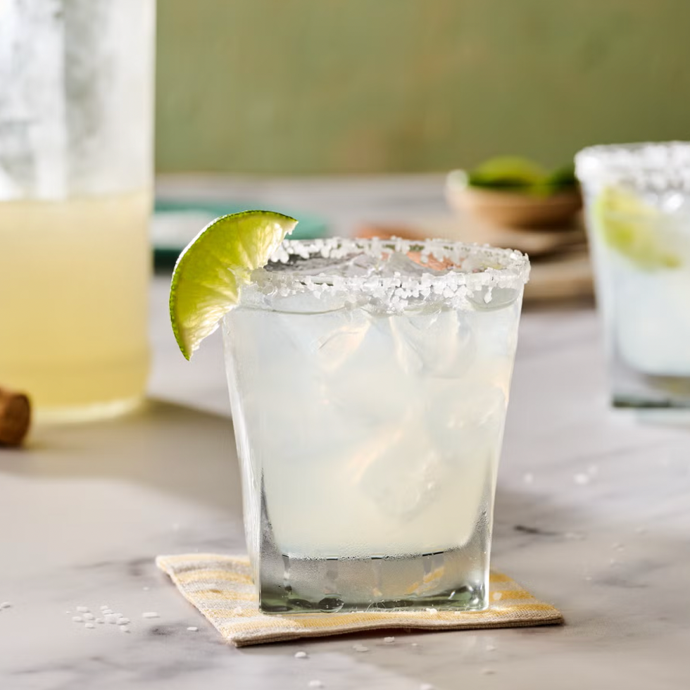 freezer door margaritas pool party food