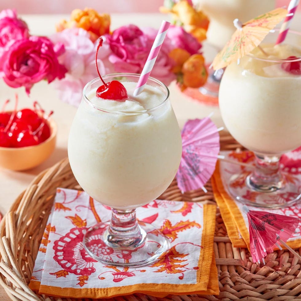 pina colada pool party food