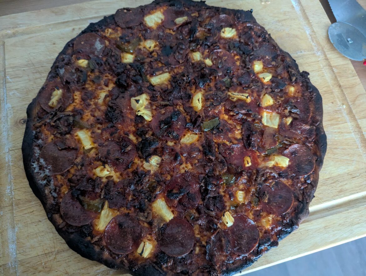 Boss called me right when I was supposed to pull it out of the oven