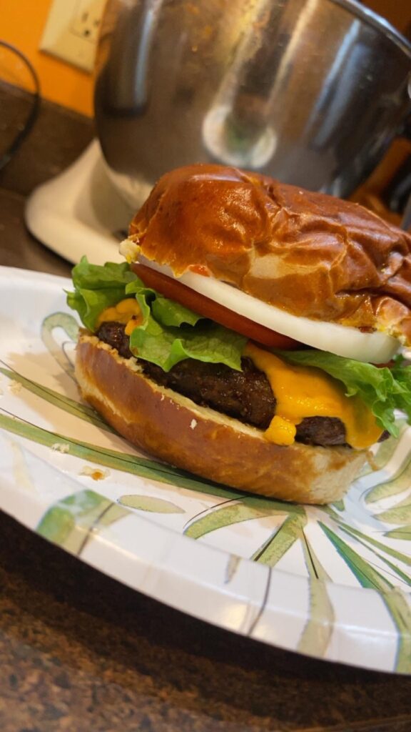 Love me some pretzel bun