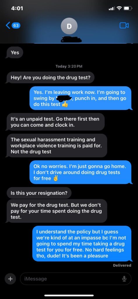 Who drug tests cooks, anyways?