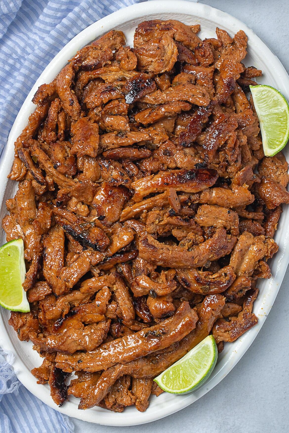 Soy Curl Based Vegan Carne Asada