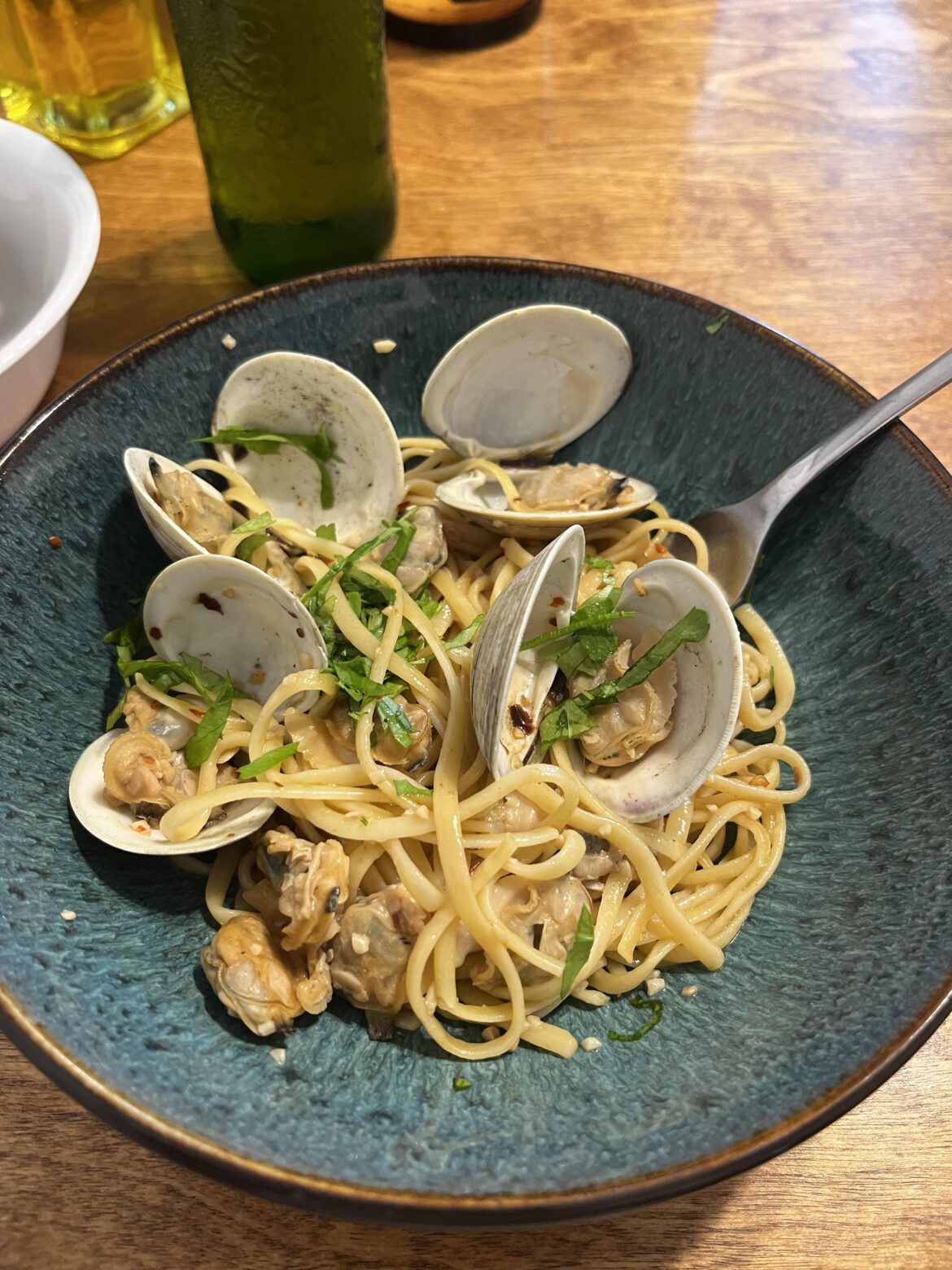 First attempt at Linguine Alle Vongole