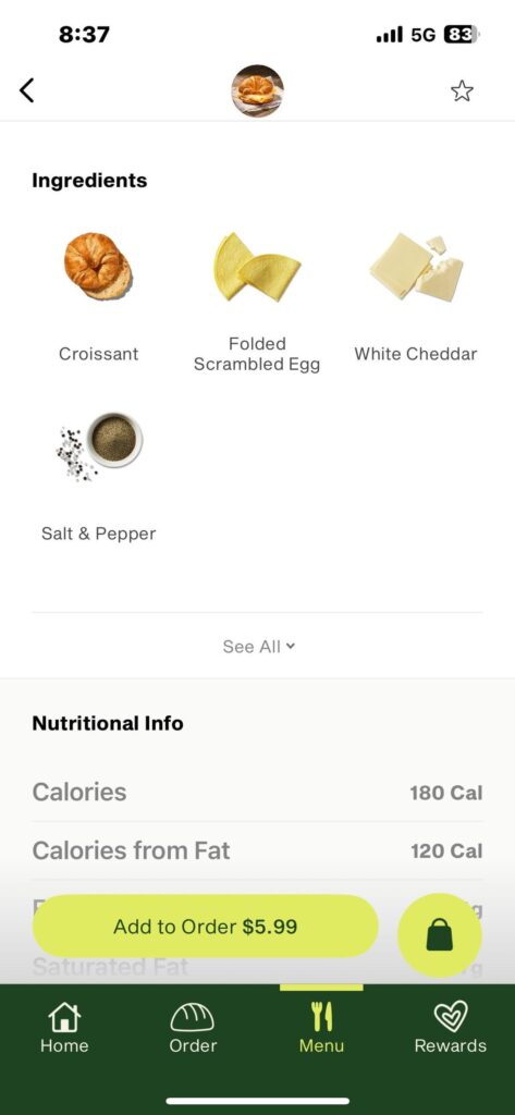 Is Panera or LoseIt! Wrong?