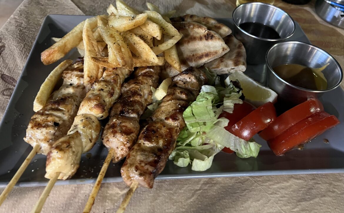 Still in Hellas, still fluffy and still eating